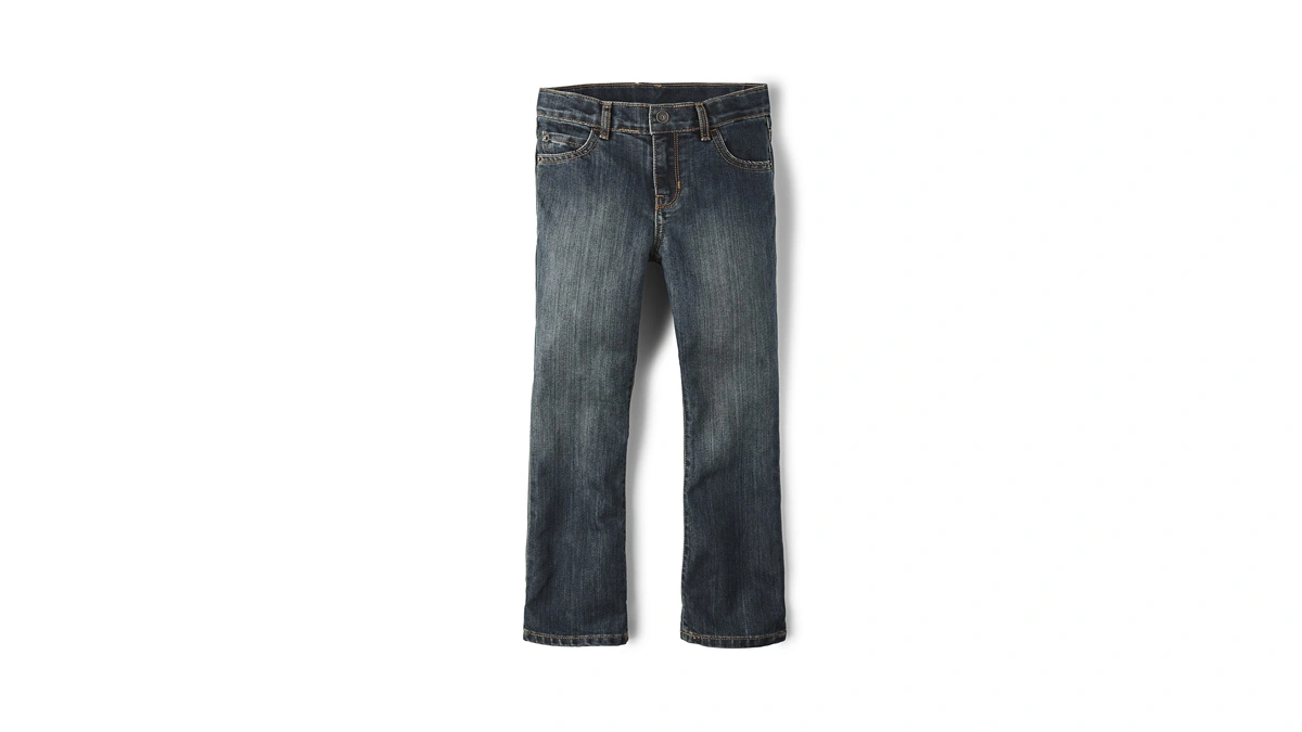 The Children's Place Boys Basic Bootcut Jeans,dustbowl Wash Single,16h