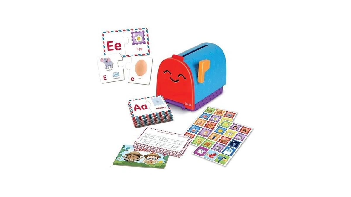 Learning Resources Alphabet Learning Mailbox - Montessori Toddler Toys, Abc