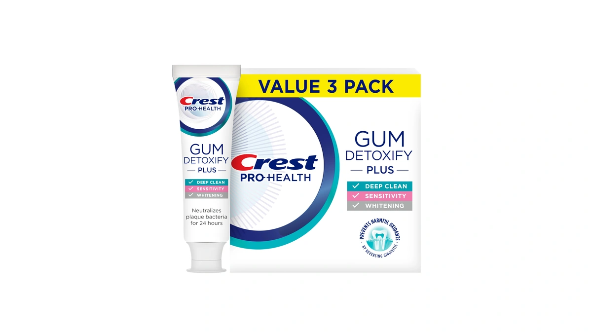 Amazon code: Crest Pro-health Gum Detoxify Plus Tooth
