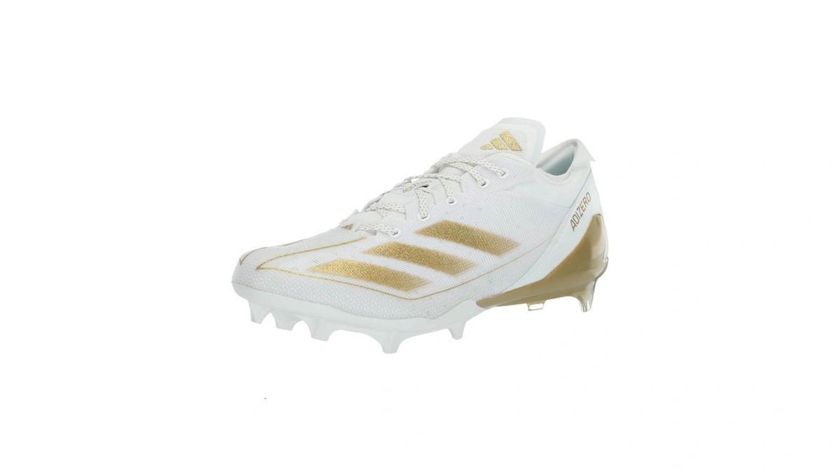 Adidas Men's Adizero 13.0, White/gold Metallic/white, 17