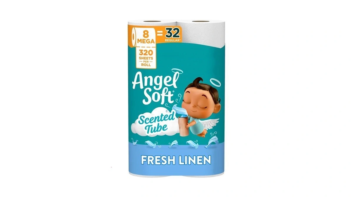 Amazon : Angel Soft Toilet Paper With Fresh Linen