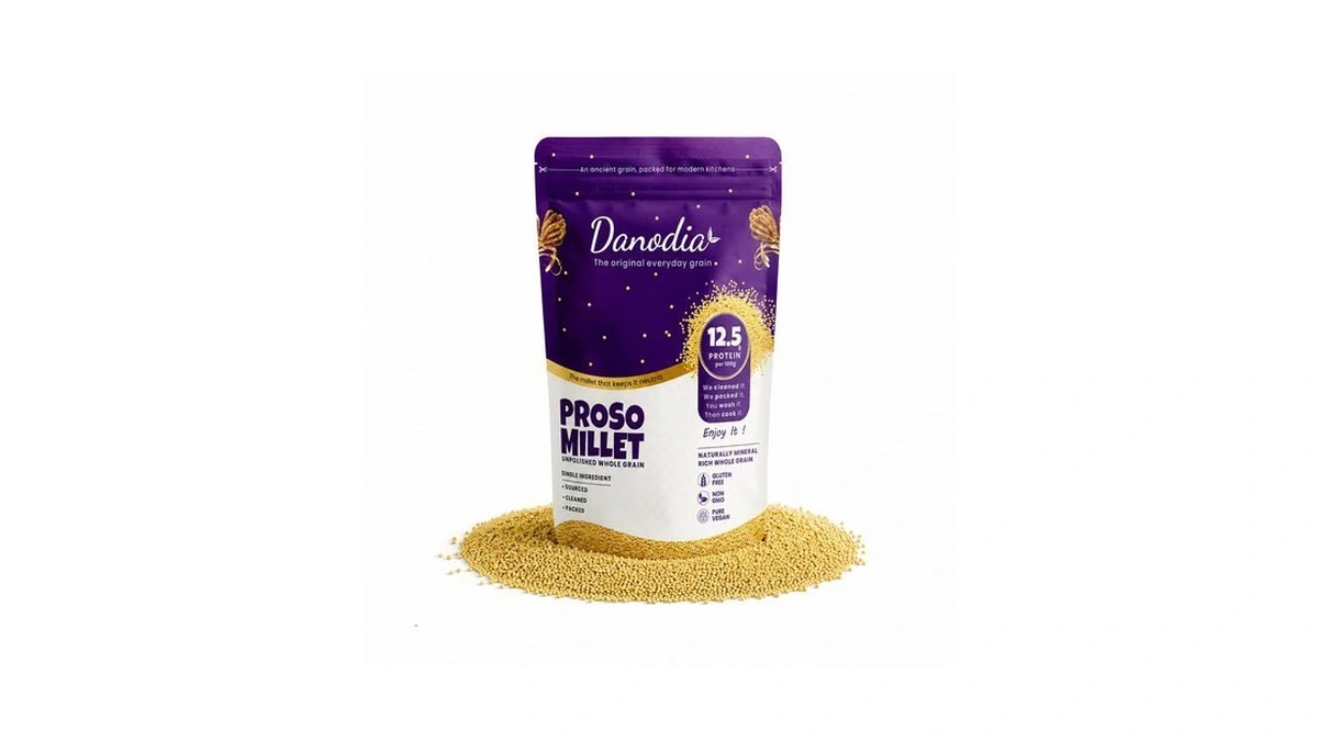 Danodia Foods Organic Proso Millet Grain, Whole Grain, Gluten-free, 2