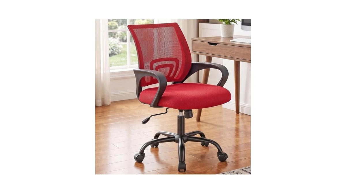 Dumos Ergonomic Office Chair, Executive Desk Chair With Lumbar Support
