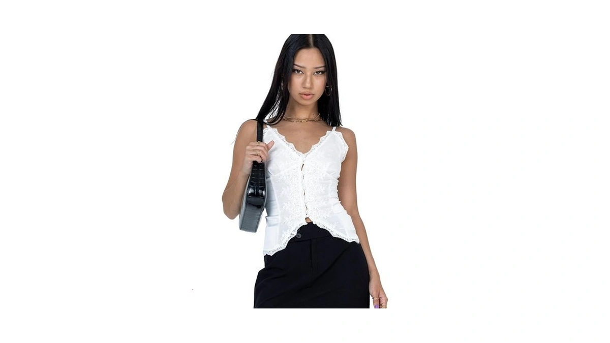Princess Polly Juliana Top White