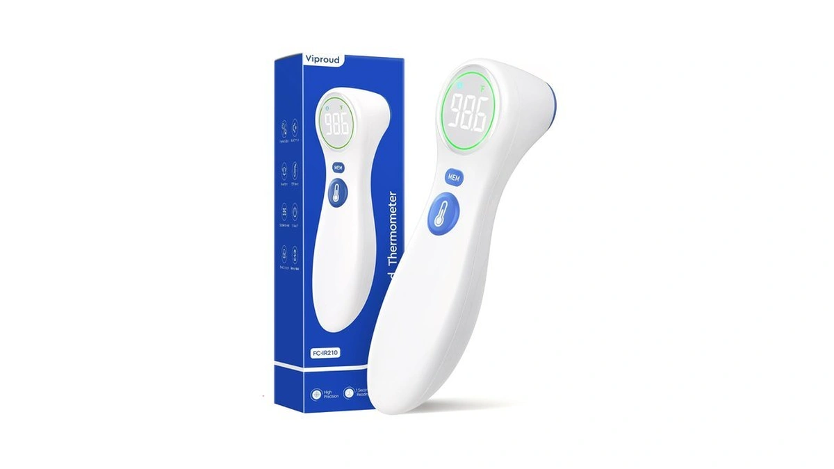Viproud No-touch Thermometer For Kids And Adults, 1-second Reading