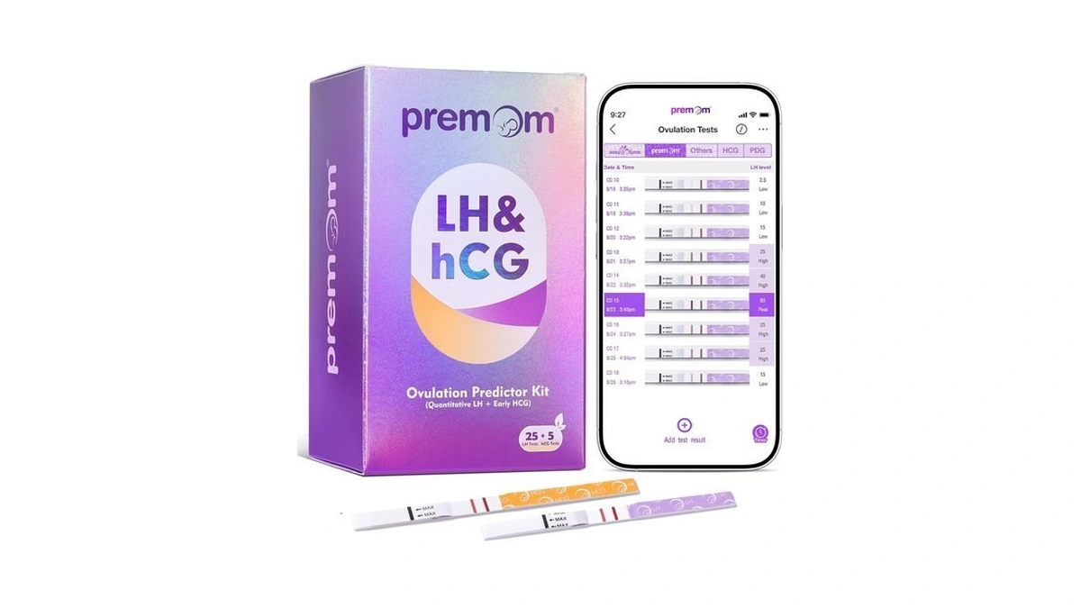 Premom Quantitative Ovulation Test Strips: 5x Pregnancy Rate Found* Use