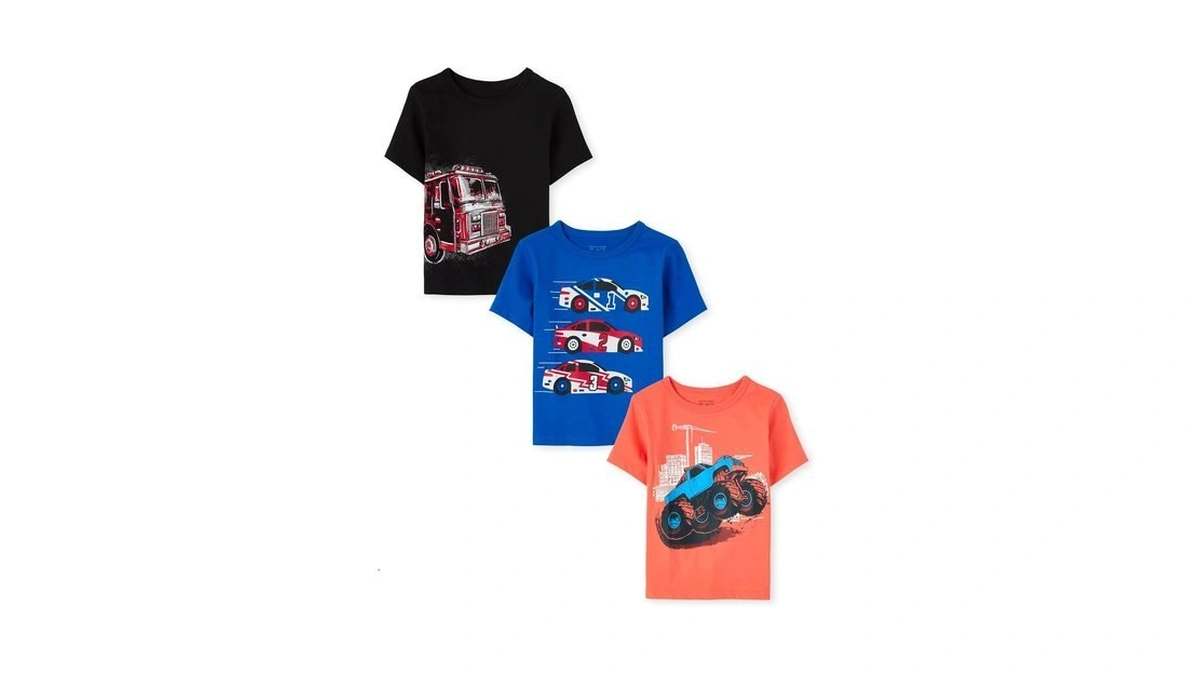 The Children's Place 2t Baby Boys' & Toddler Girls' 3-pack