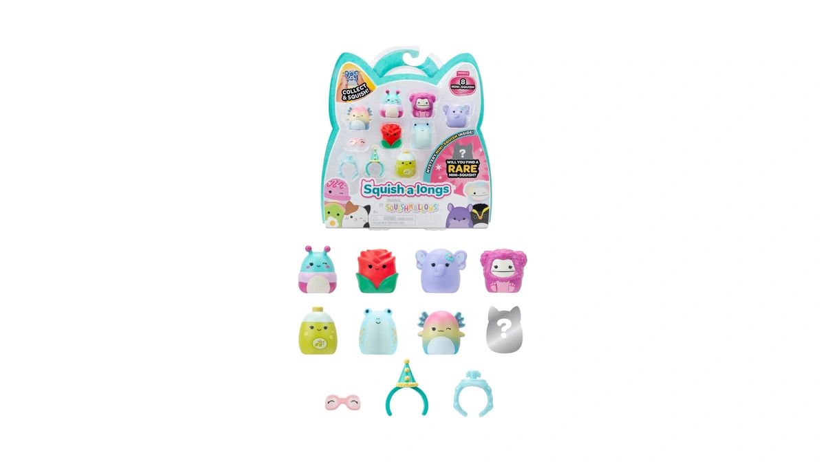 Squish-a-longs Mini-squish 8-pack (wave 6, Style 2)