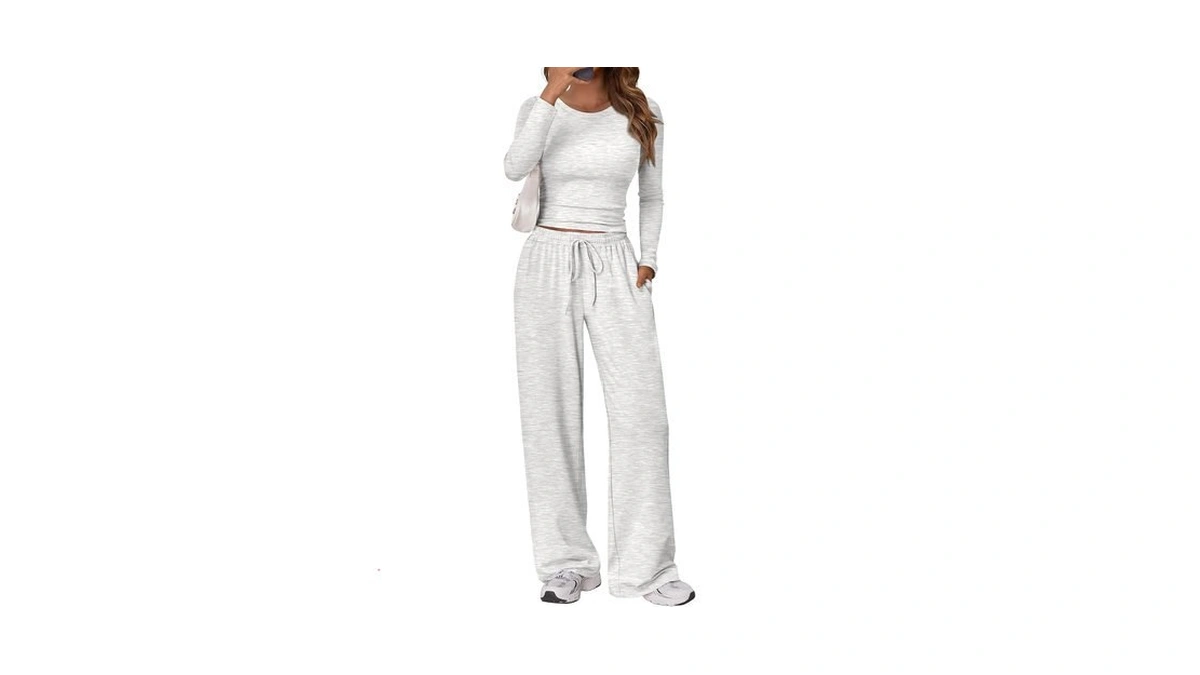 Trendy Queen Women's 2 Piece 2026 Fall Fashion Lounge Set