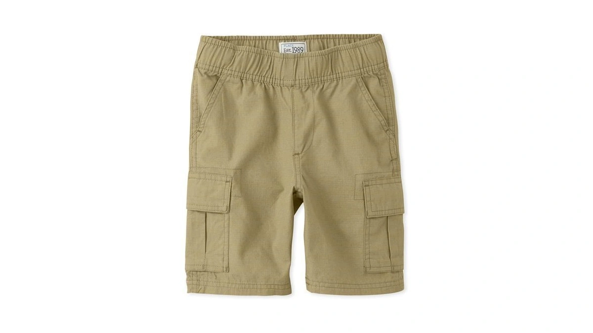 The Children's Place Toddler Boys Pull On Cargo Shorts, Flax