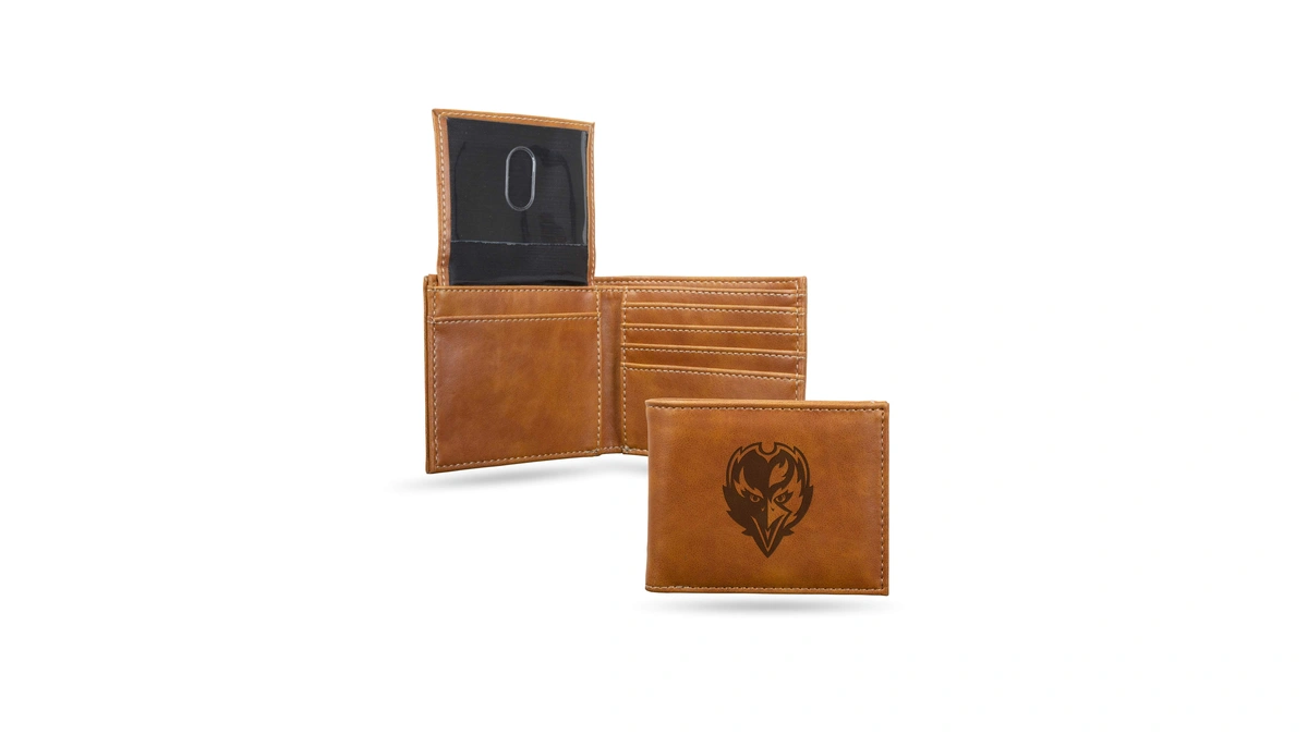 Rico Industries Laser Engraved Billfold Wallet, Baltimore Ravens, 3.5 X