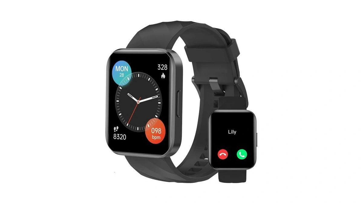 Smart Watch With Bluetooth Calling, 1.8 Inch Hd Touch Screen,