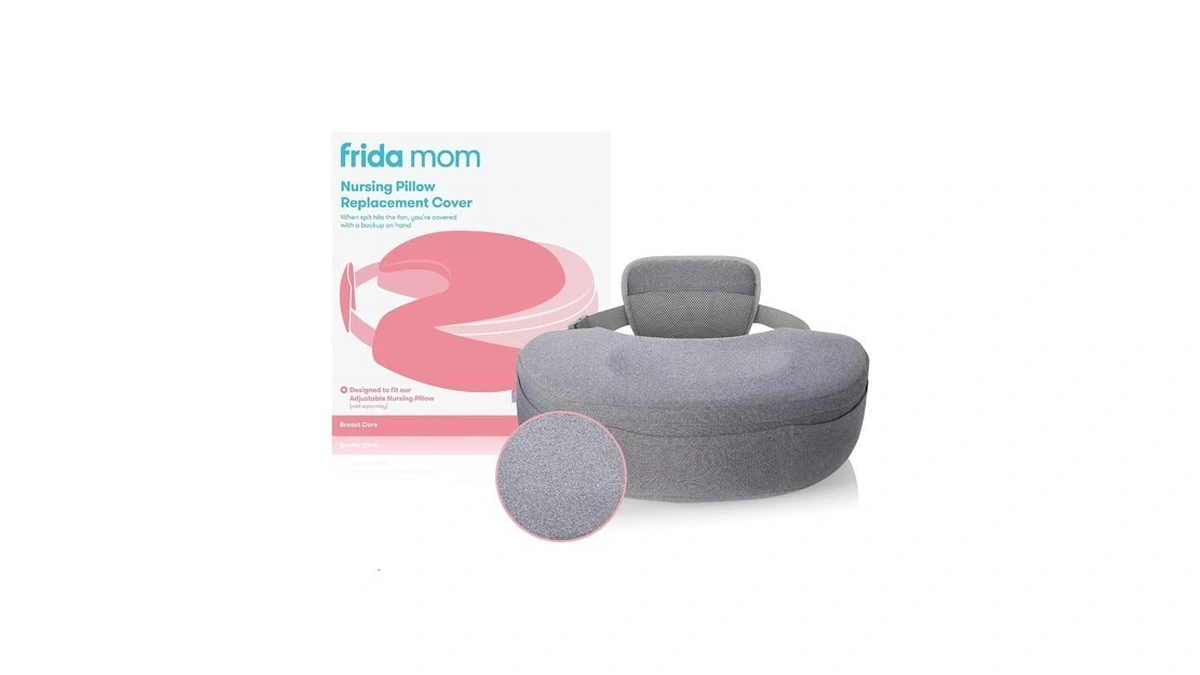 Frida Mom Nursing Pillow Cover, Easy-to-clean Replacement Cover, Soft Fabric,