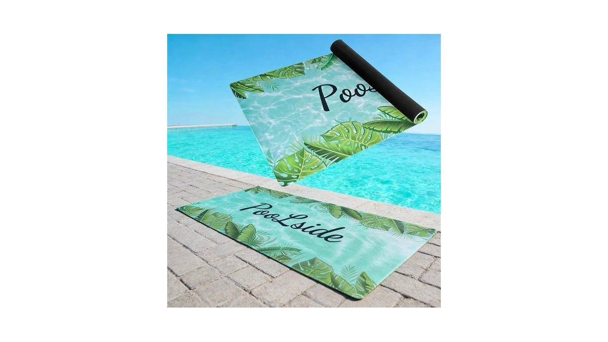 Poolside Seating Mats For Edge Of Pool, 47.2" X 23.6"