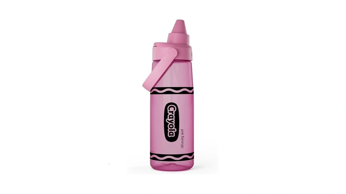 Camelbak Crayola Chug Water Bottle 25oz, Pink Flamingo