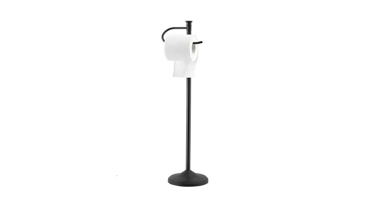 Toilet Paper Holder Free Standing,sturdy Metal Toilet Paper Holders Stand
