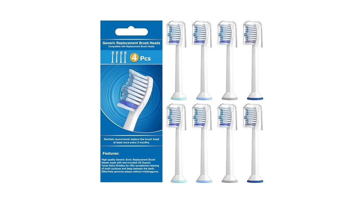Replacement Toothbrush Heads Compatible With Philips Sonicare