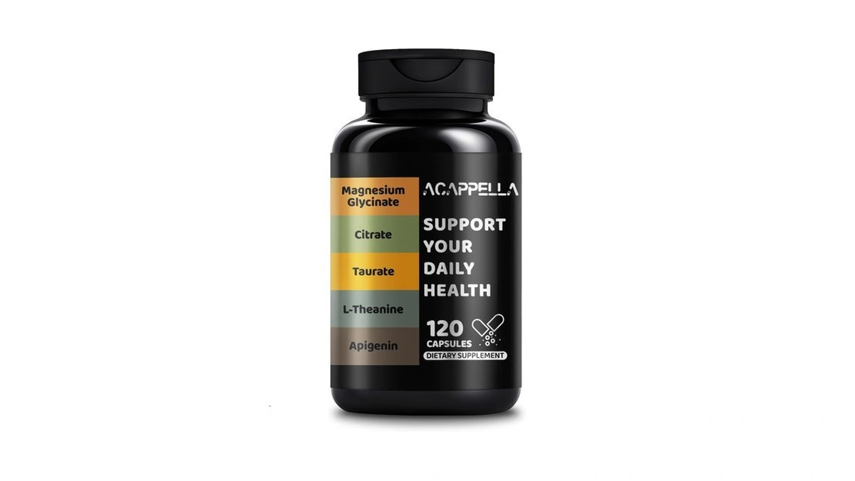 Acappella Magnesium Citrate Capsules With Magnesium Glycinate Capsules,agnesium Taurate L-theanine