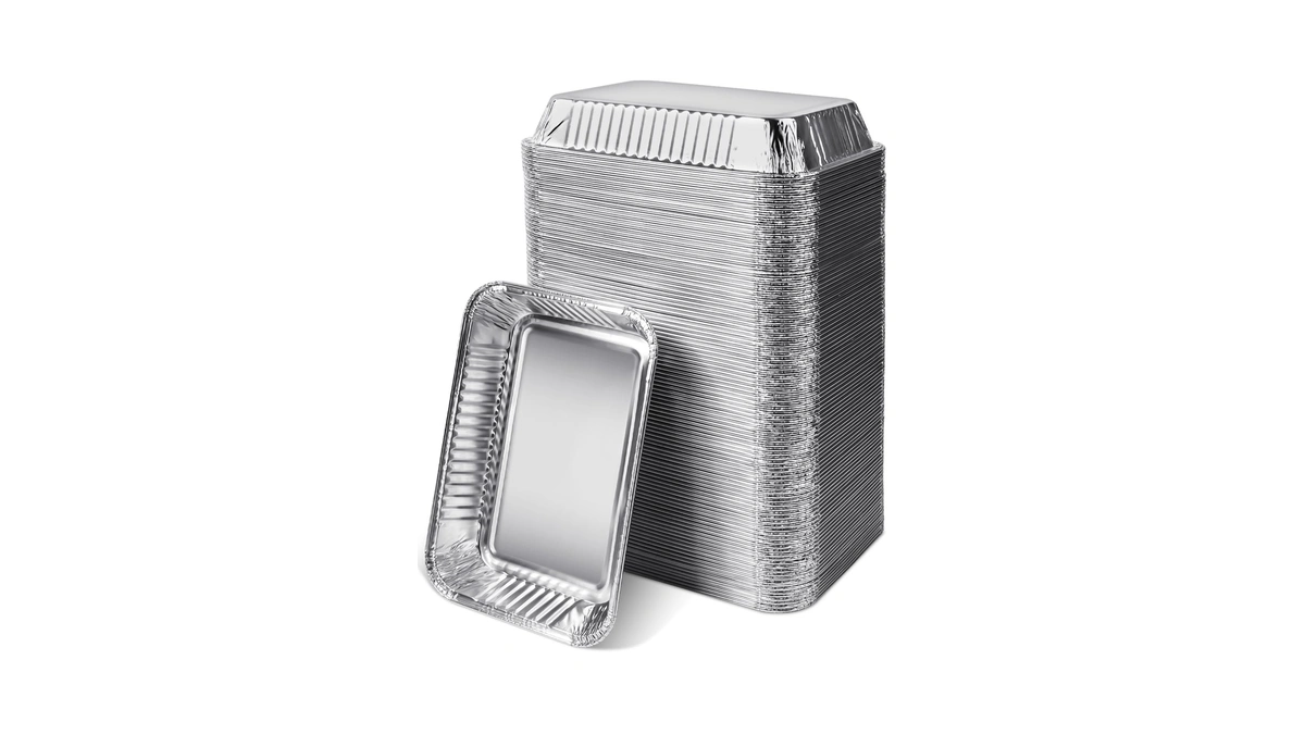 Ficlic 50 Pcs Drip Pans For Weber 6415, Disposable Aluminum