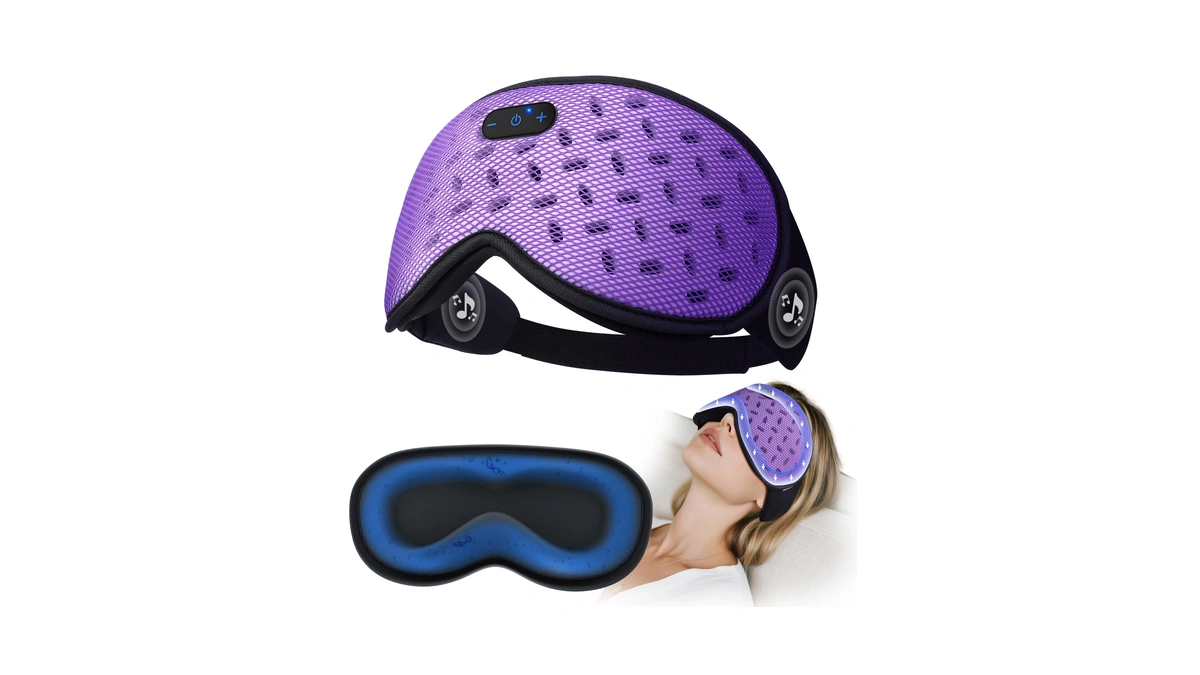 Amazon : Sleep Mask Headphones Bluetooth 5.4 With