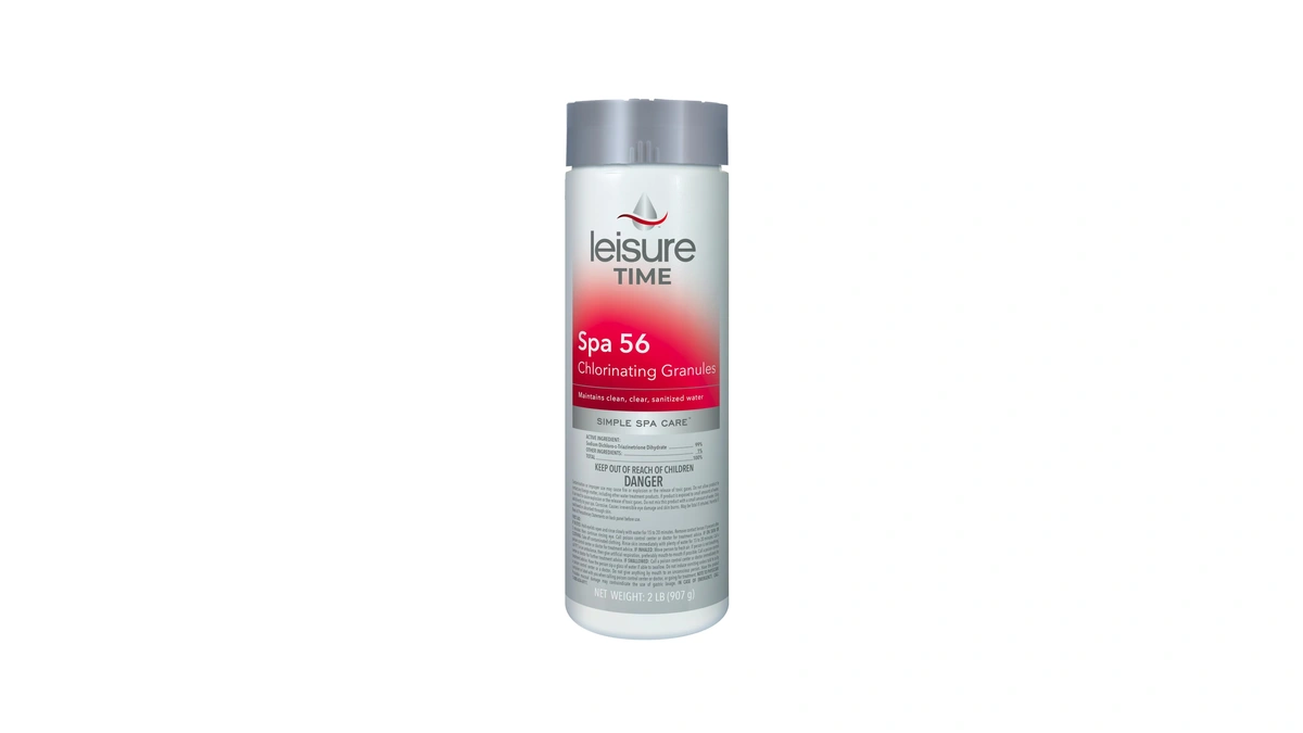 Leisure Time 22337a Spa 56 Chlorinating Granules, Bucket For Crystal