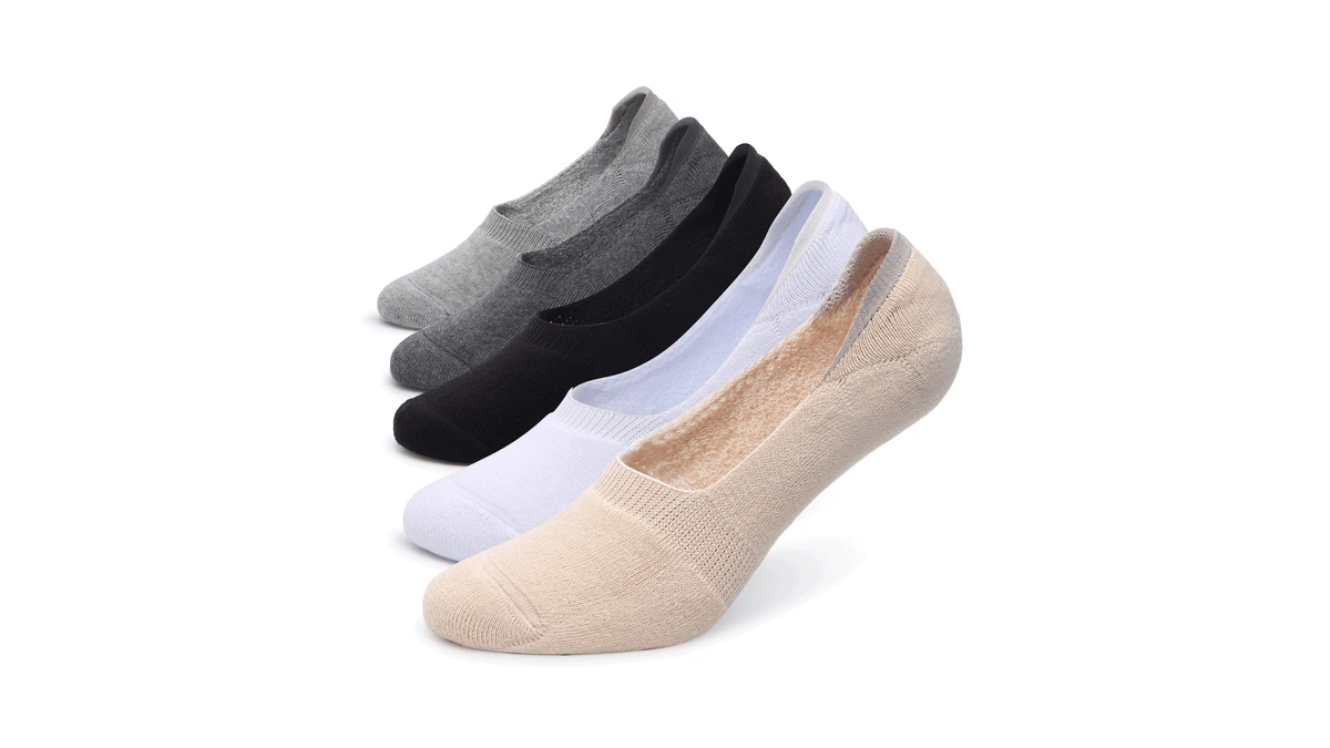 Pareberry Women's Thick Cushion Cotton Athletics Casual Low Cut Flat