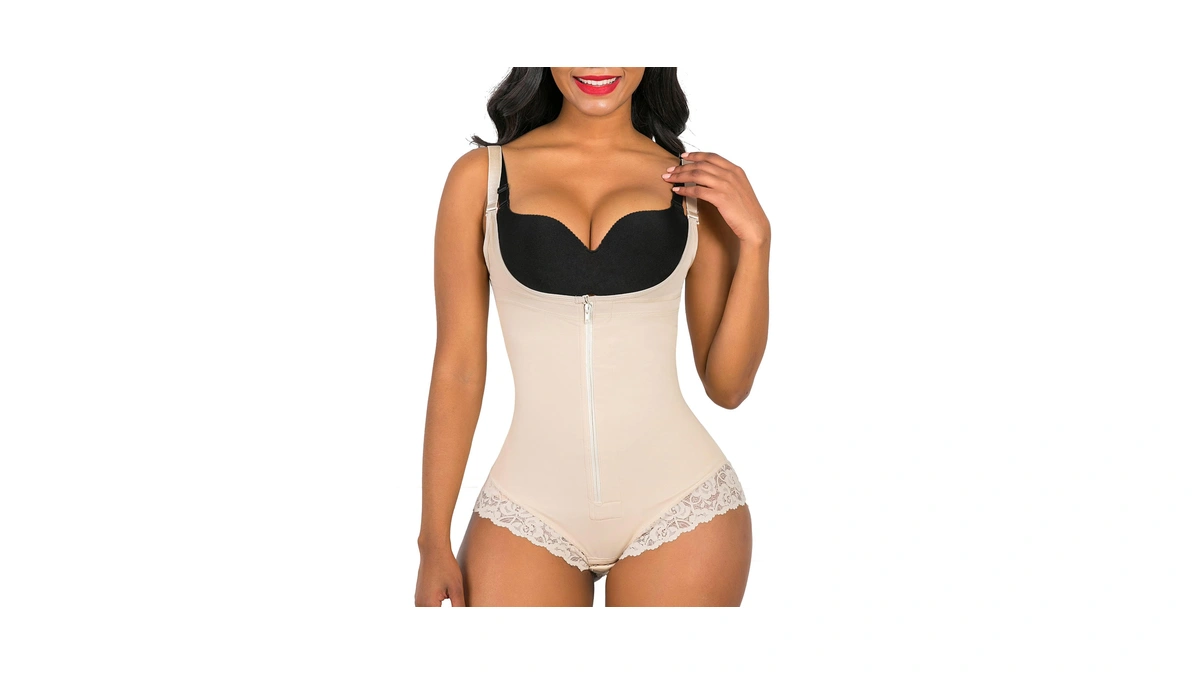 Shaperx Women's Fajas Colombianas Shapewear Postpartum Tummy Control Body Shaper