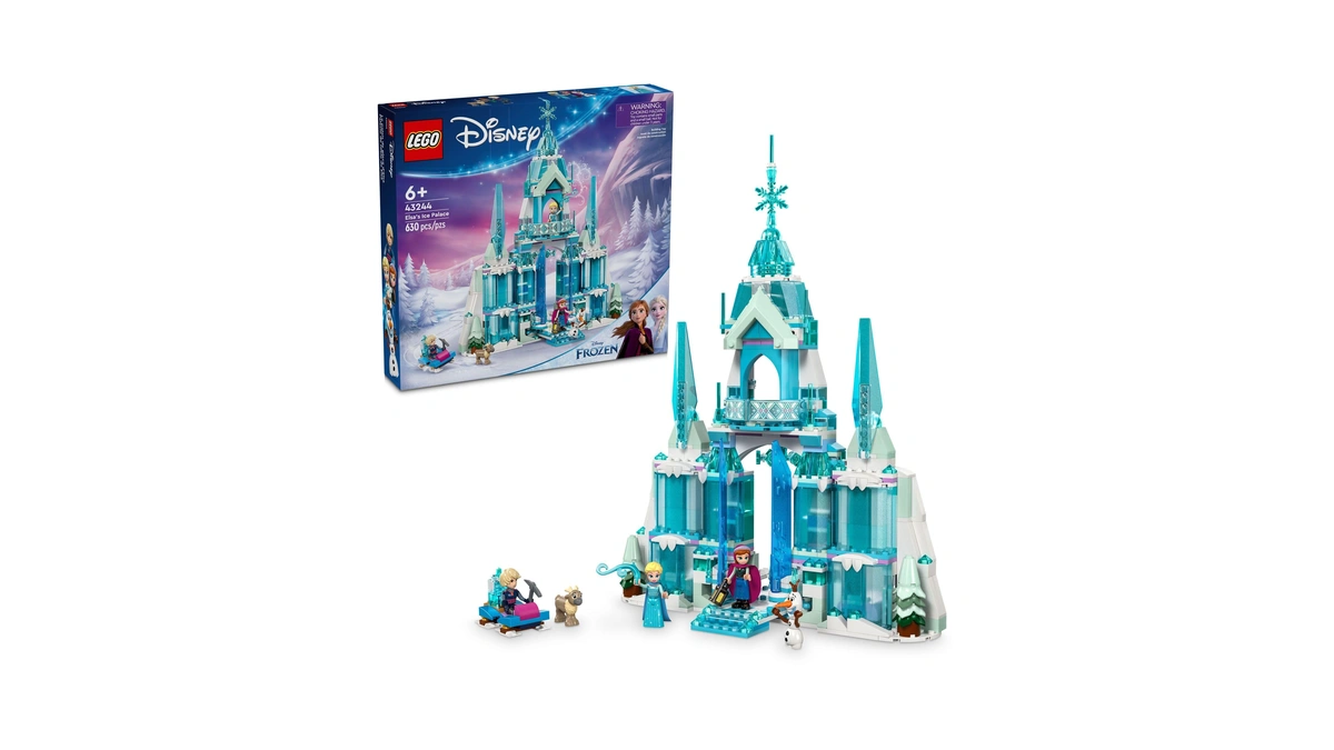 Lego Disney Frozen Elsa’s Ice Palace Building Set For Kids,