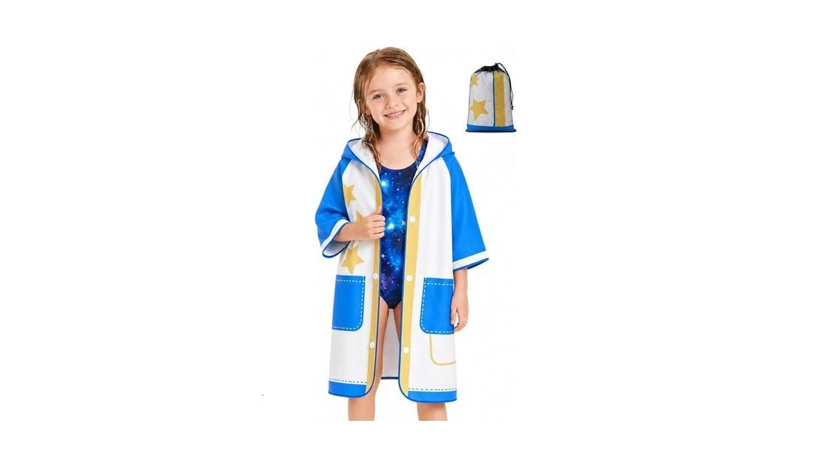 Gogokids Boys And Girls Swim Cover Up Bathing Suit Coverup