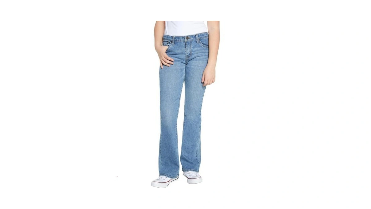 Levi's Girls' Bootcut Jeans, Lapis Sights, 16