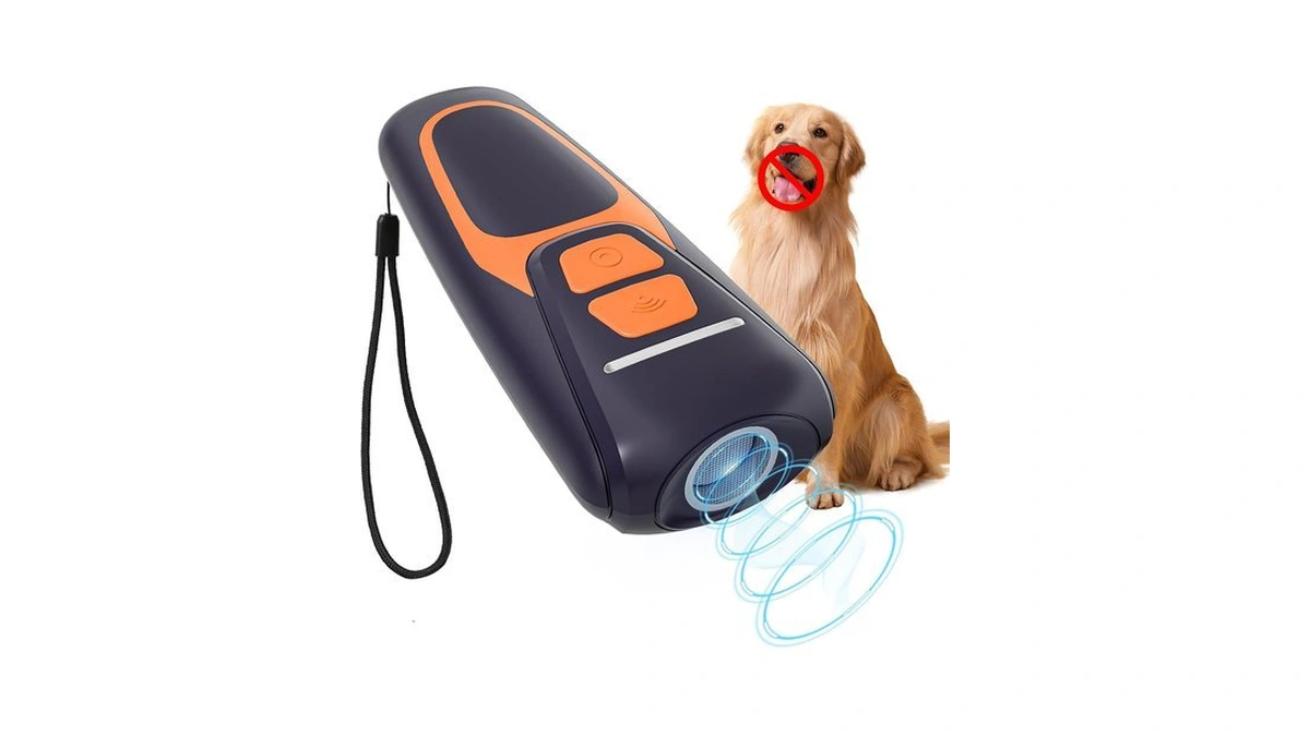 Dog Bark Deterrent Devices, Rechargeable Ultrasonic Anti Barking Device For