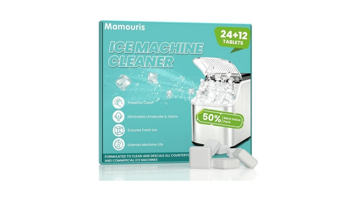 Ice Machine Cleaner Descaler Tablets, 36 Pack Ice Maker Cleaner