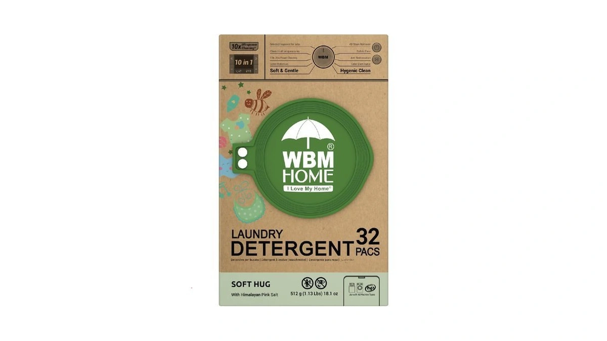 Wbm Baby Care Laundry Detergent Pods, 32 Count | Laundry