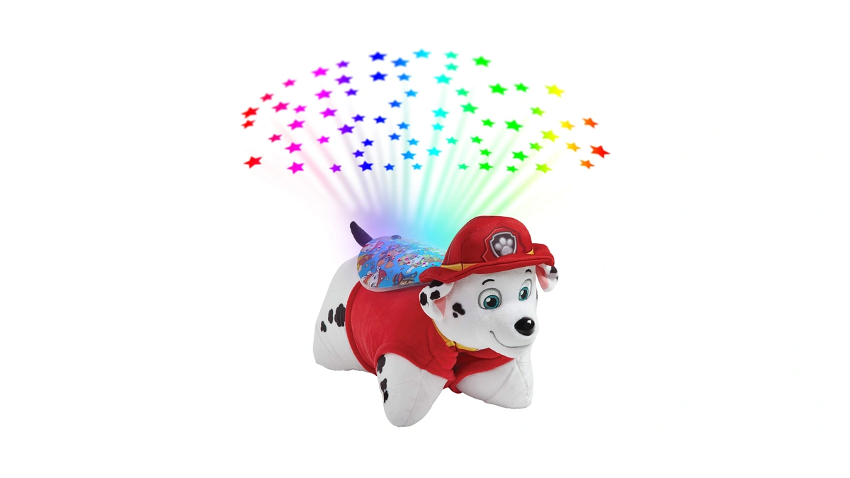 Pillow Pets Nickelodeon Paw Patrol Marshall, 11" Sleeptime Lite