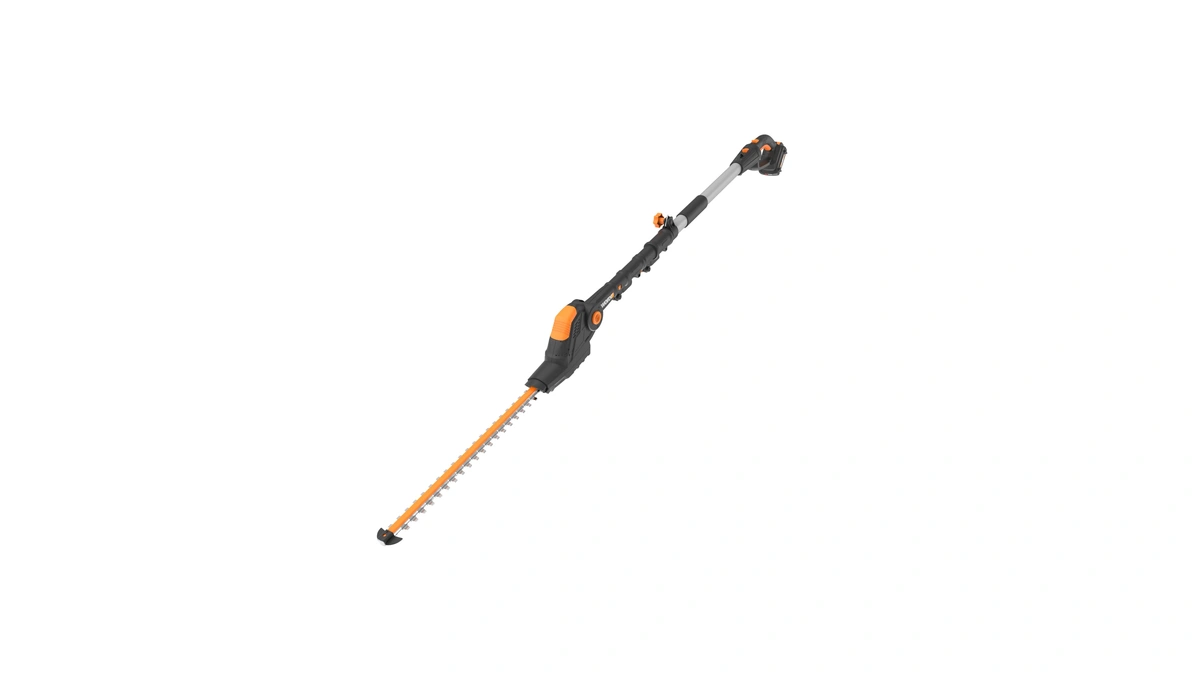 Worx Cordless Pole Hedge Trimmer, 20v 20" Bush Trimmer, Wg252.9