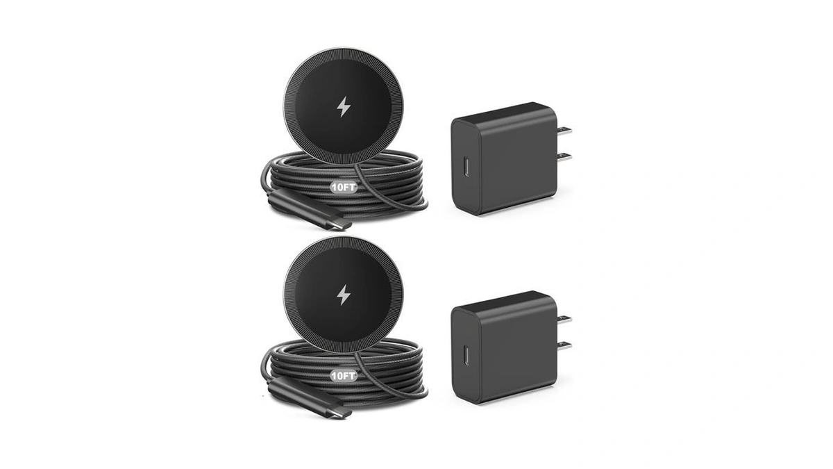 10ft Magnetic Wireless Charger Charging Pad - 15w Fast Mag-safe