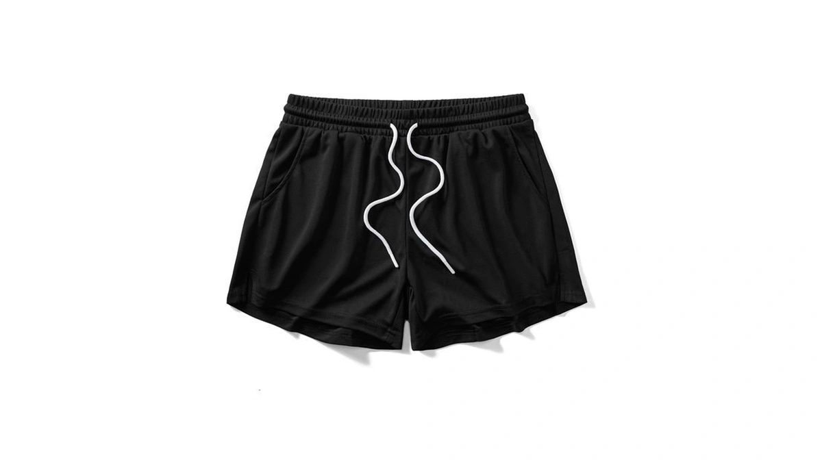 Kiuwoba Mens Mesh Running Shorts 3 Inch Quick Dry Gym