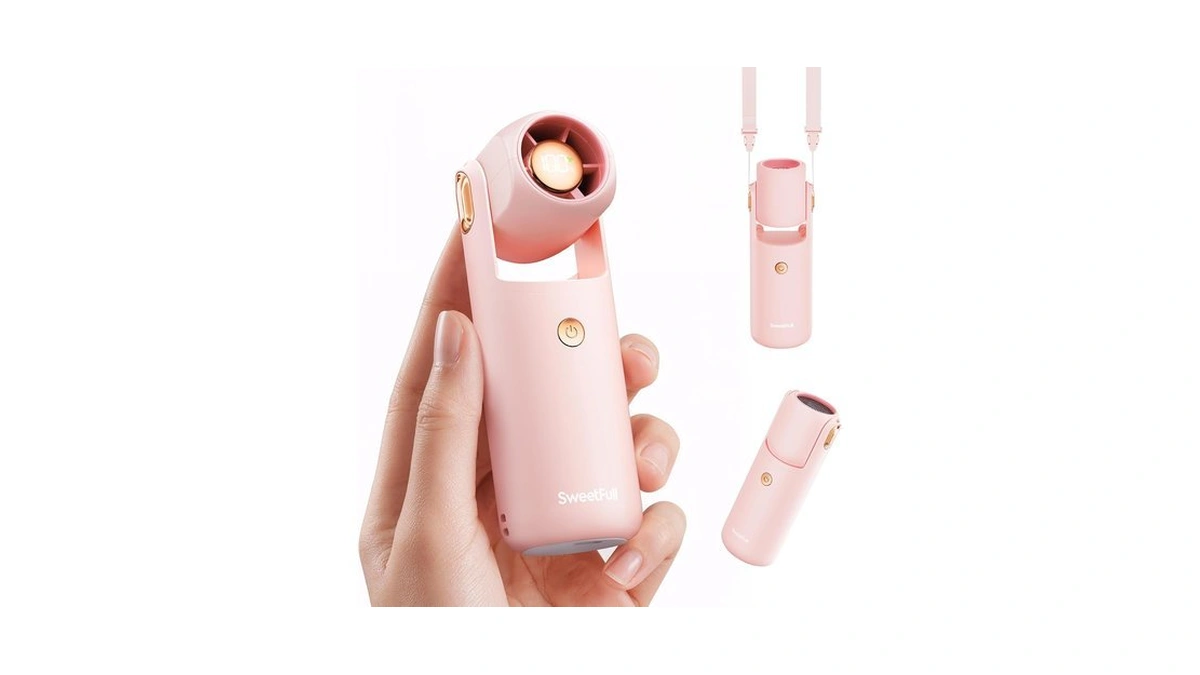 Amazon : Sweetfull Portable Mini Handheld Fan - 4