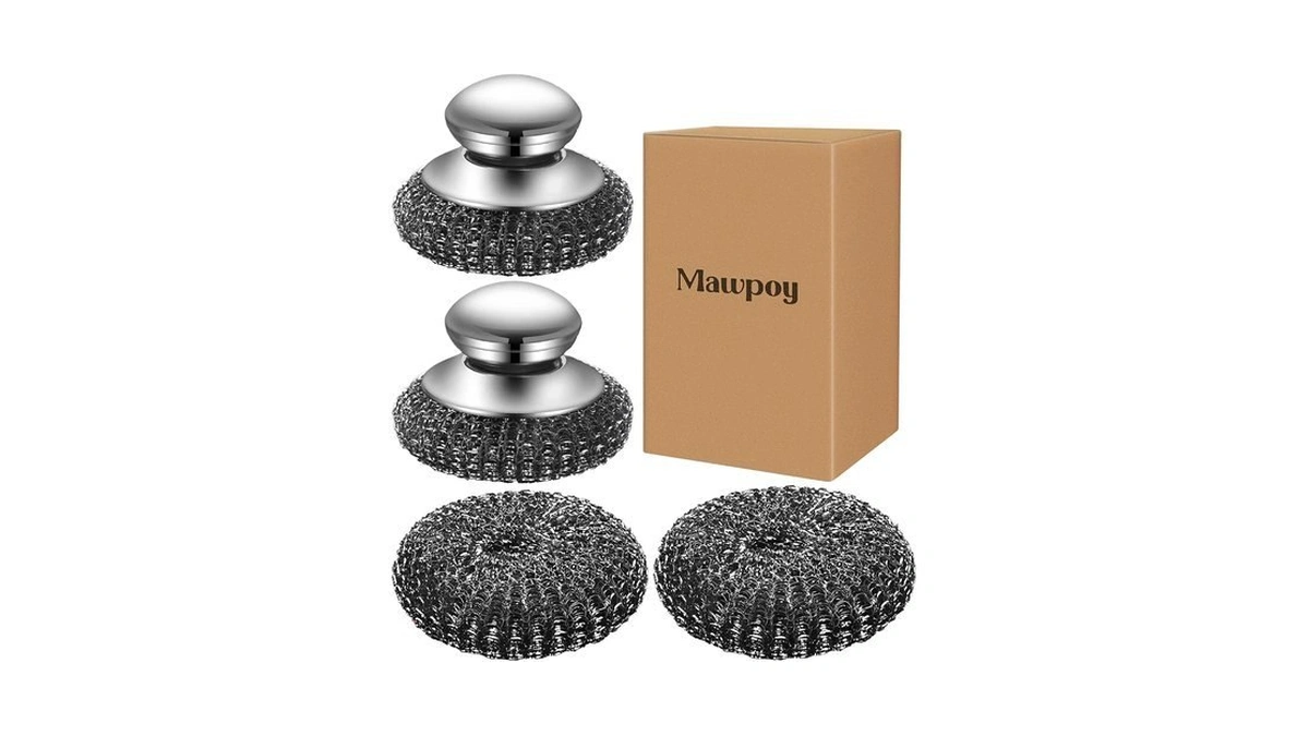 Amazon code: Steel Wool Scrubber With 2 Replacement P