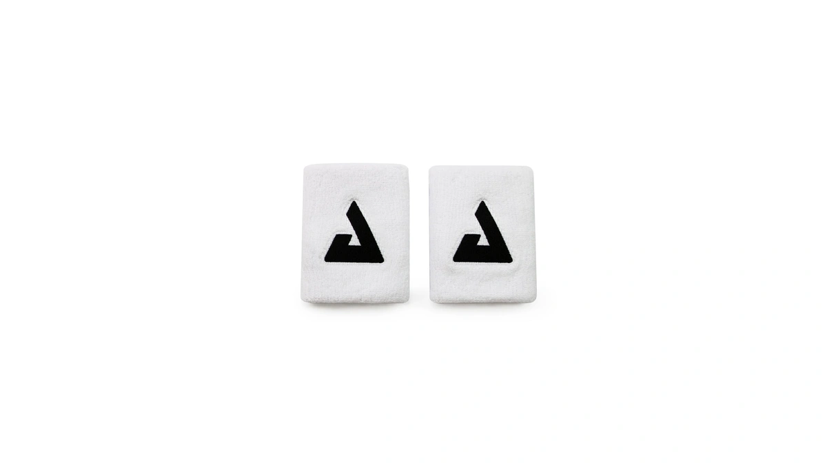 Joola Trinity Wristband 2 Pack – White Wrist Bands With