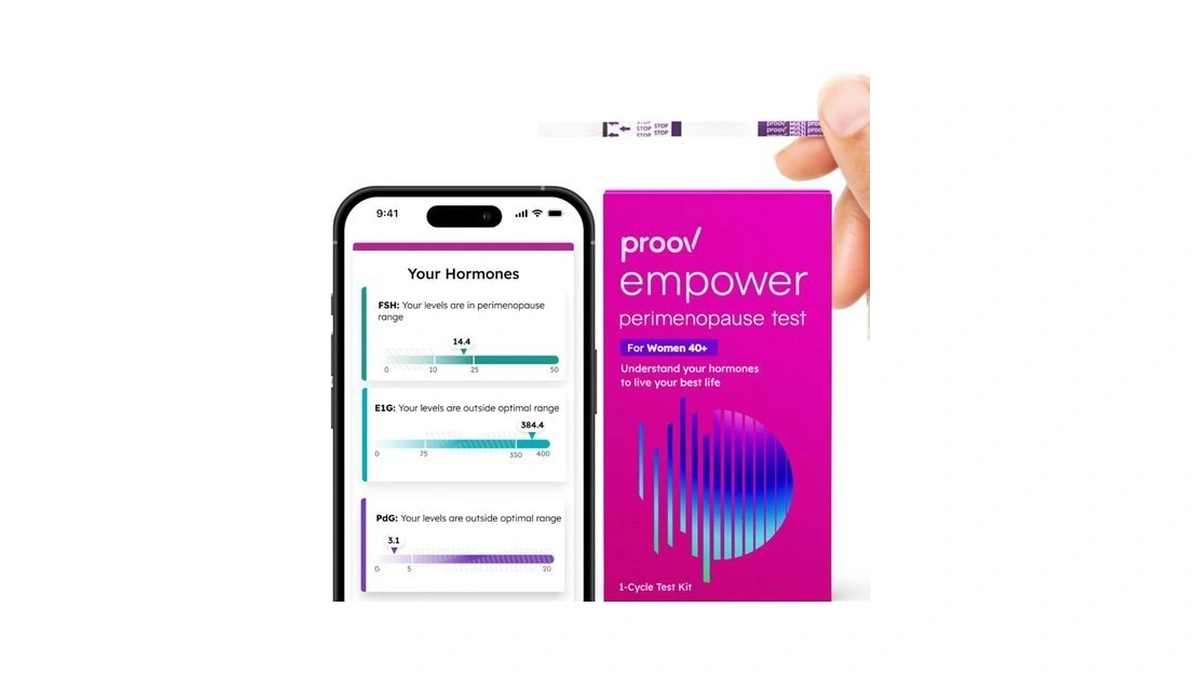 Proov Empower Hormone Tracker For Women - Fsh, Lh, Estrogen