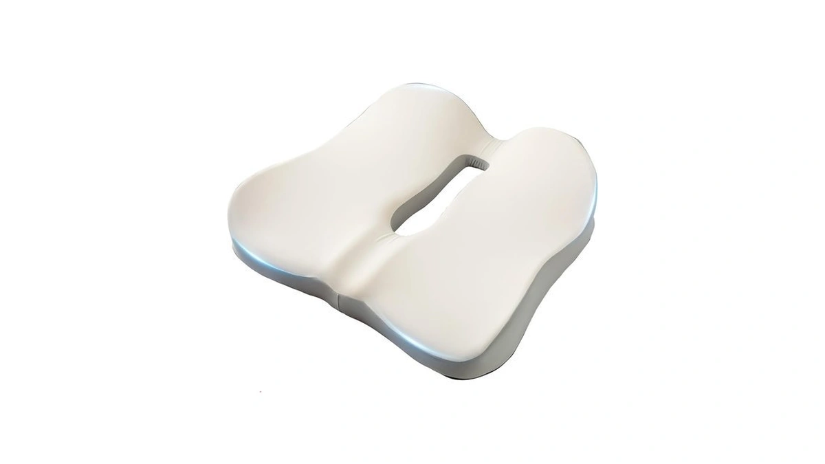Sherest Seat Cushion, Ergonomic Memory Foam Cooling Cushion, Pressure Relief