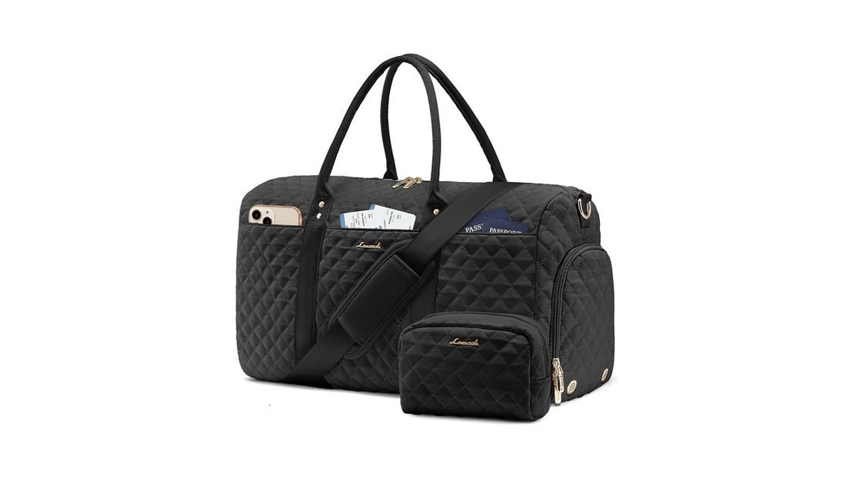Lovevook Travel Duffle Bag, Weekender Bags For Women With Shoe