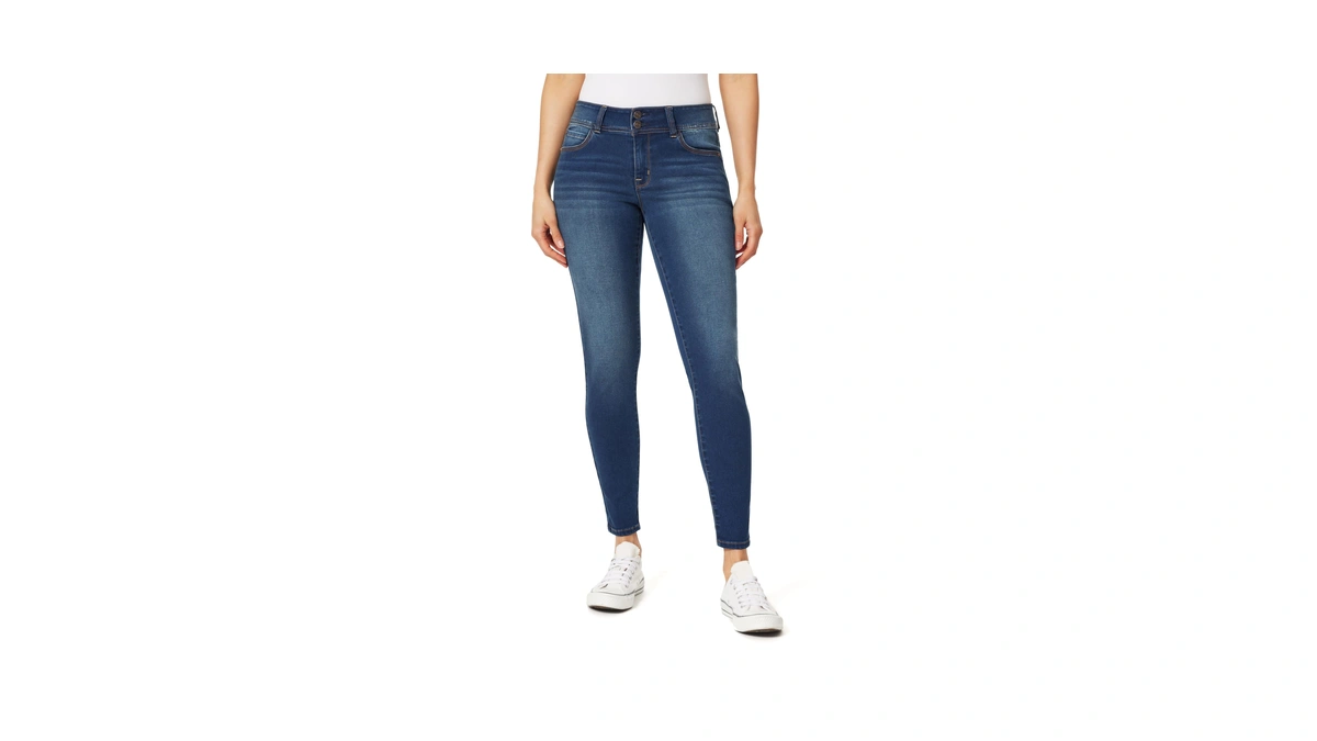 Wallflower Women's Ultra Skinny Mid-rise Insta Soft Denim Juniors Jeans