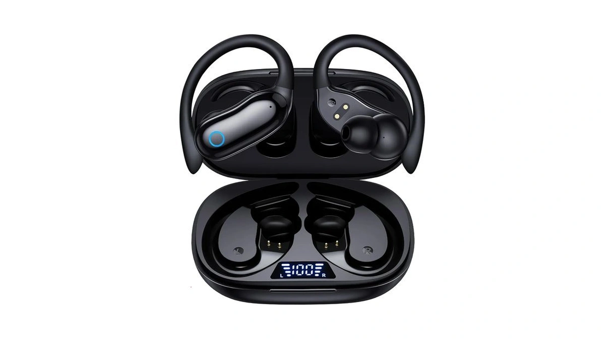 Gnmn Active Noise Cancelling Ear Buds Wireless Earbuds 96hrs Playback
