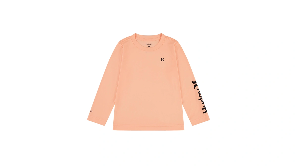 Long Sleeve Upf 50+ Rash Guard Swim Shirt