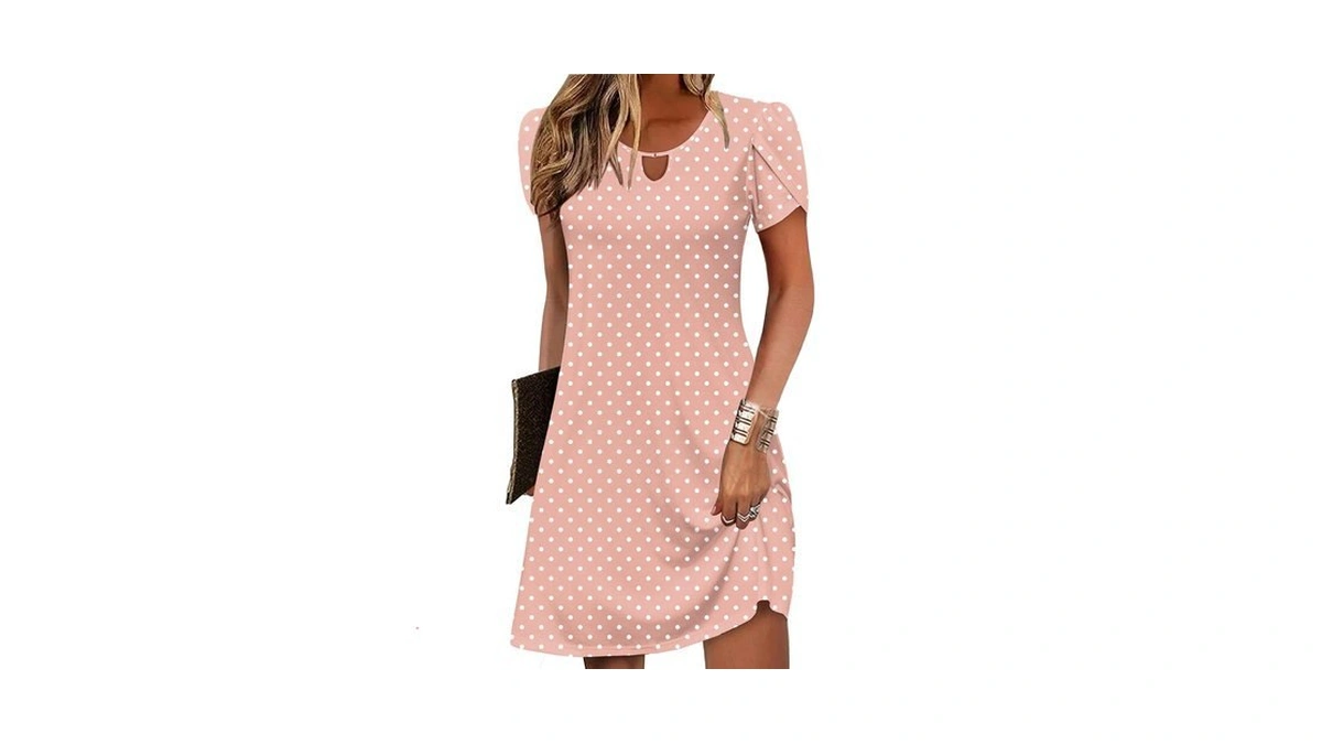 Zeagoo A Line Dresses For Women T Shirts Dress Short