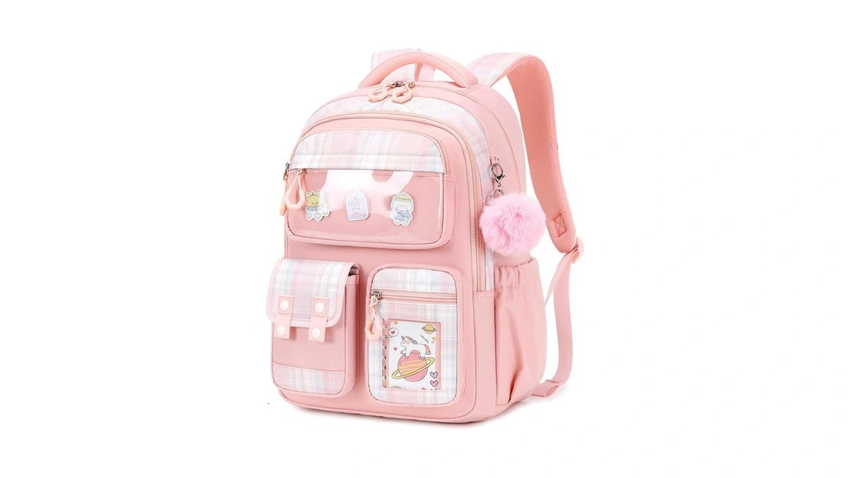 Qixihu Kids Backpack For Girls - Kawaii School Backpack With