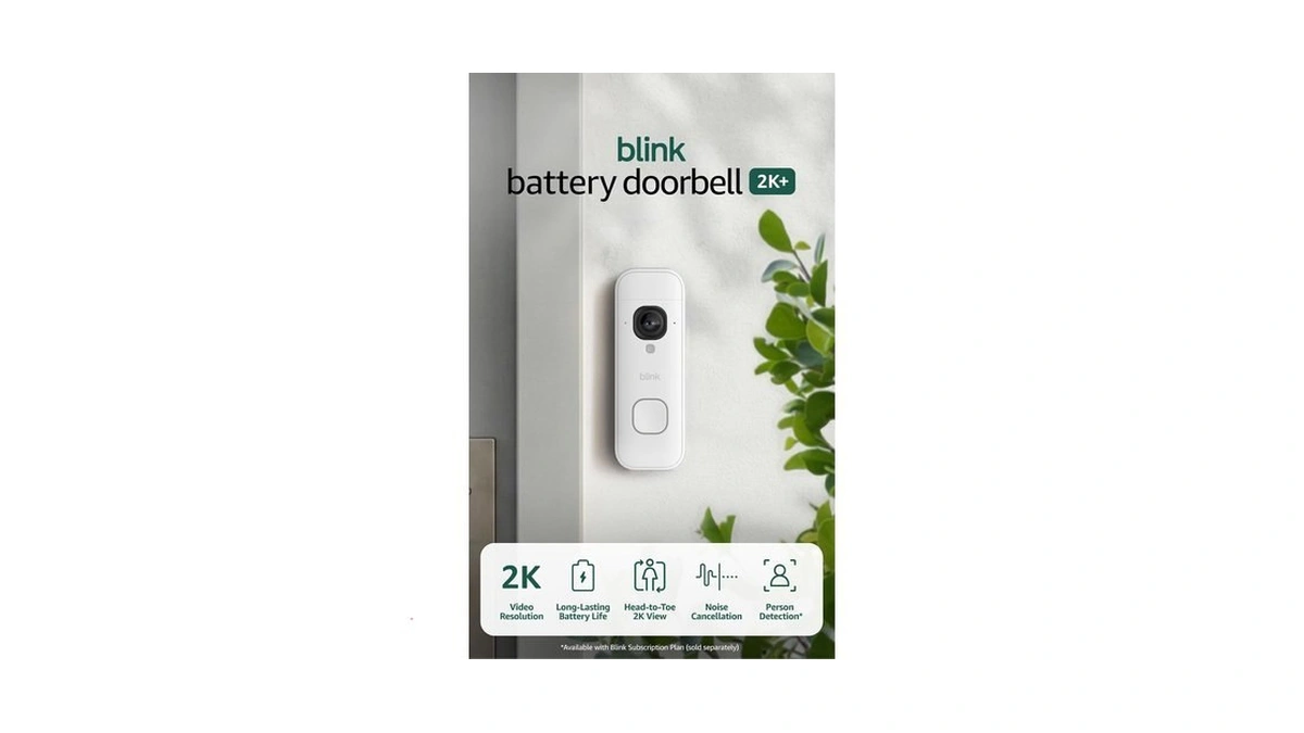 Amazon : Blink Battery Doorbell 2k+ (newest Model
