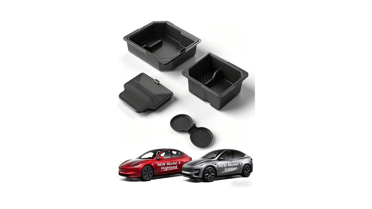 Center Console Organizer For Tesla Model Y Juniper & Model